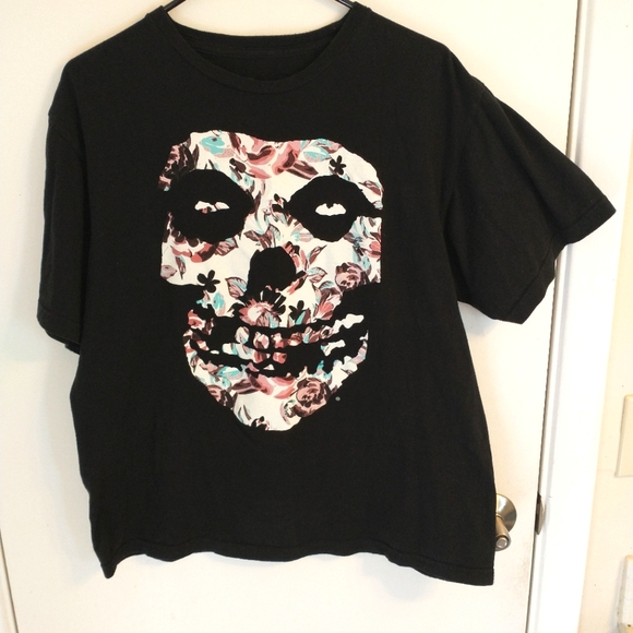 Unisex Misfits Floral Fiend/Crimson Ghost Shirt - Picture 1 of 5